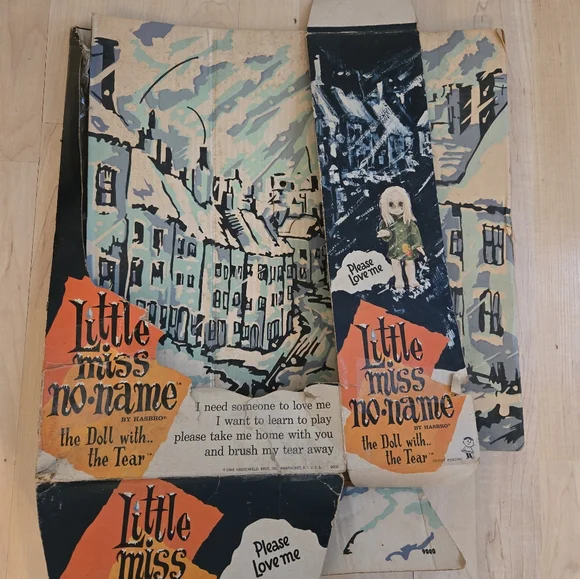 RARE 1965 vintage Hasbro Little Miss No Name Doll with Box - Picture 10 of 13